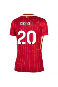 Liverpool Diogo Jota #20 Voetbaltruitje Thuis tenue Dames 2024-25 Korte Mouw